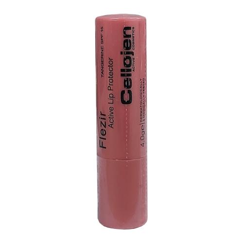 Cellojen Flezir Active Lip Protector Spf15 Εντατική Προστασία για  Αφυδατωμένα, Σκασμένα Χείλη 4g - Tangerine